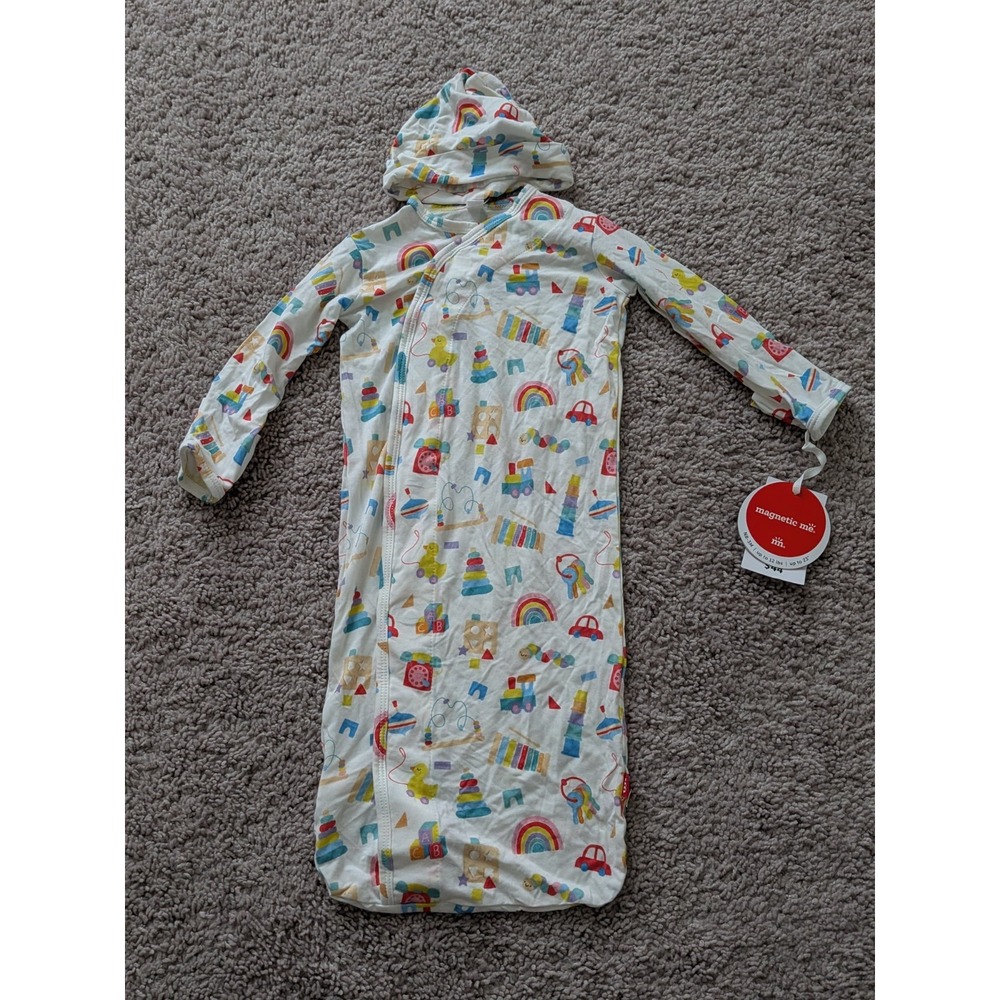 Magnetic Me Play All Day Modal Gown + Hat Set Size NB-3M NWT Toys Multicolor